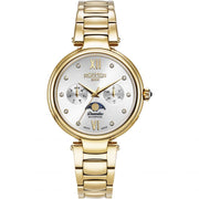 Roamer 858801 48 29 50 Dreamline Moonphase Silver Sunray Dial Women's Watch - mzwatcheslk srilanka